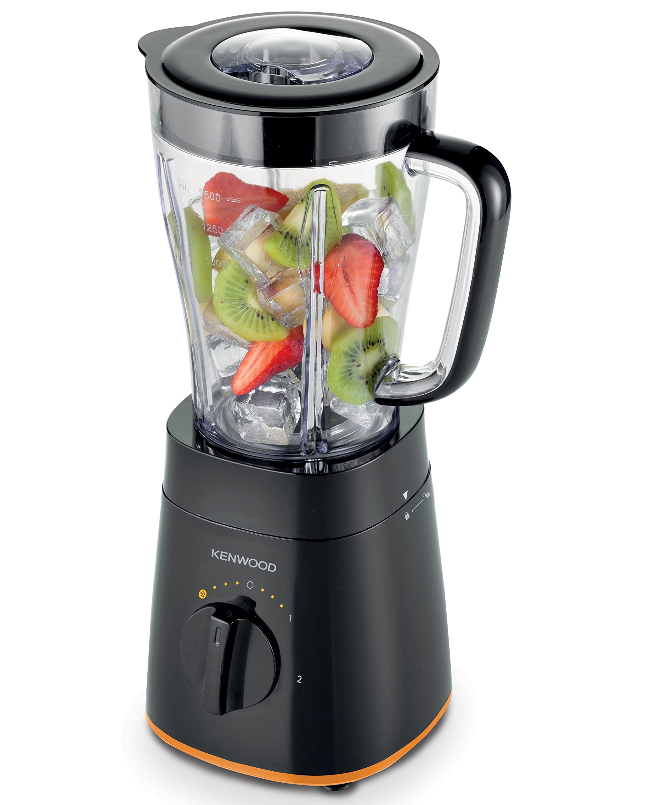 Kenwood Blender 500W Smoothie Blender/Smoothie Maker 1.5L With Multi Mill (Grinder/Chopper), Ice Crush Function خلاط كينوود بقدرة 500 واط وسعة 1.5 لتر مع مطحنة متعددة الوظائف (مطحنة/مفرمة)، وظيفة كسر الثلج Kenwood Blender 500W Smoothie Blender/Smoothie Maker 1.5L With Multi Mill (Grinder/Chopper), Ice Crush Function خلاط كينوود بقدرة 500 واط وسعة 1.5 لتر مع مطحنة متعددة الوظائف (مطحنة/مفرمة)، وظيفة كسر الثلج